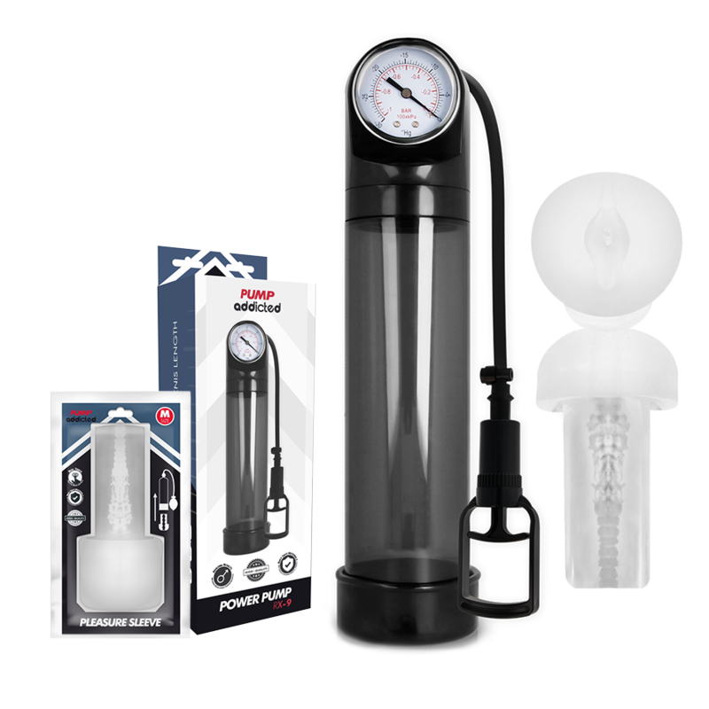 Alternative view of PUMP ADDICTED - RX9 BLACK WITH MASTURBATOR