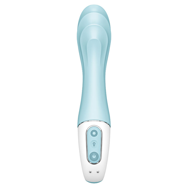SATISFYER - AIR PUMP VIBRATOR 5+ INFLATABLE G-SPOT VIBRATOR APP BLUE - Bild 3