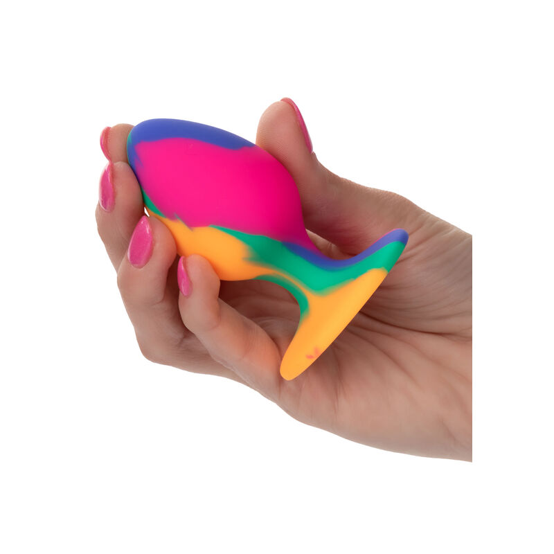 Alternative view of CALEXOTICS - CHEEKY MEDIUM TIE-DYE PLUG ANAL