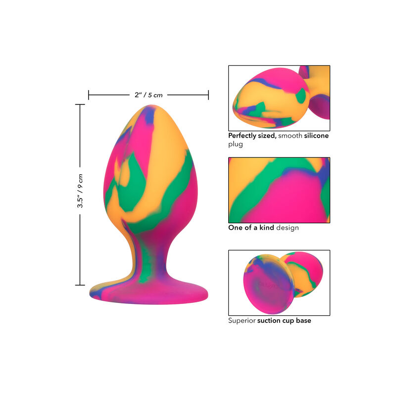 CALEXOTICS - CHEEKY LARGE TIE-DYE PLUG ANAL - Bild 3