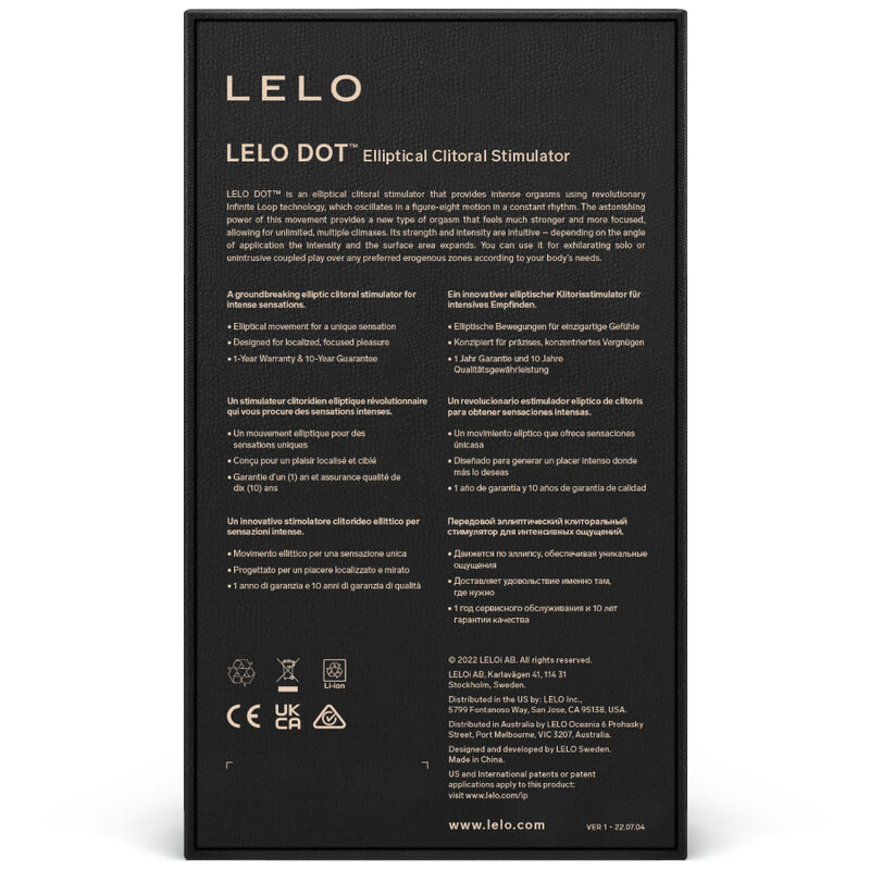 LELO - DOT CLITORIS STIMULATOR - LILAC - Bild 3