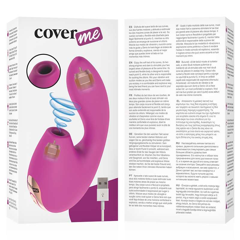 COVERME - CLITORAL SUCKER & POWERFUL G-SPOT RUSH VIBRATOR - Bild 6