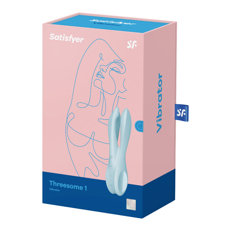 SATISFYER - THREESOME 1 VIBRATOR BLUE - Bild 5