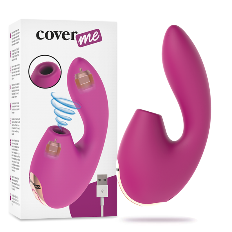 COVERME - CLITORAL SUCKER & POWERFUL G-SPOT RUSH VIBRATOR - Bild 9