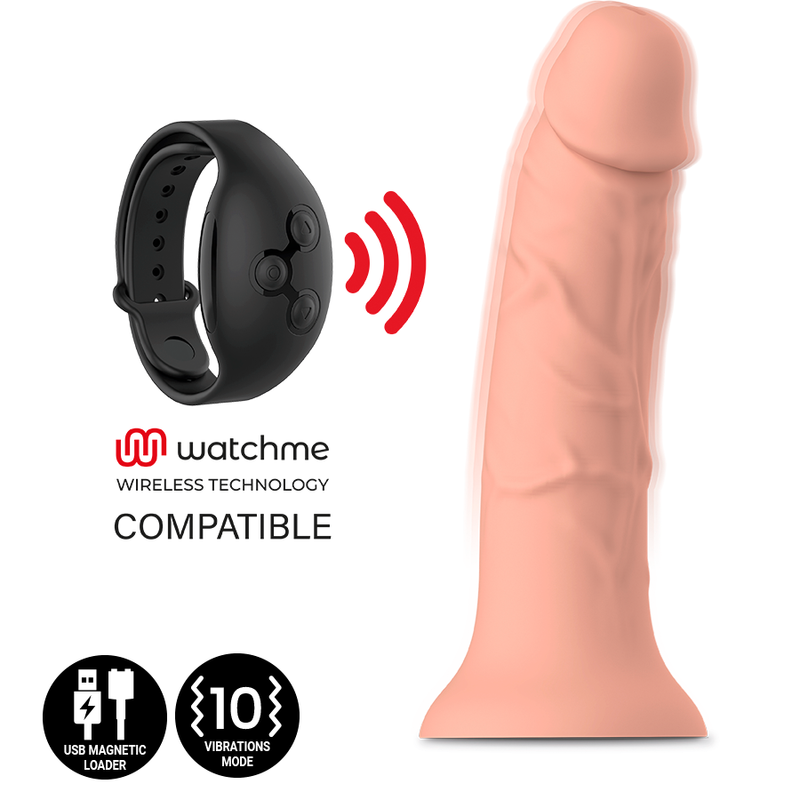 MYTHOLOGY - ASHER ORIGINAL DILDO S - VIBRATOR COMPATIBLE WITH WATCHME WIRELESS TECHNOLOGY - Bild 4