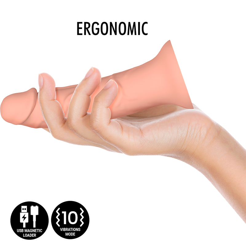 MYTHOLOGY - ASHER ORIGINAL DILDO S - VIBRATOR COMPATIBLE WITH WATCHME WIRELESS TECHNOLOGY - Bild 3