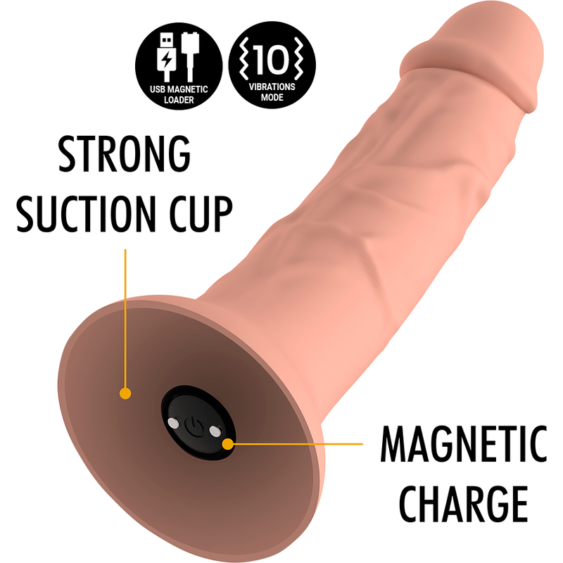 MYTHOLOGY - ASHER ORIGINAL DILDO S - VIBRATOR COMPATIBLE WITH WATCHME WIRELESS TECHNOLOGY - Bild 2