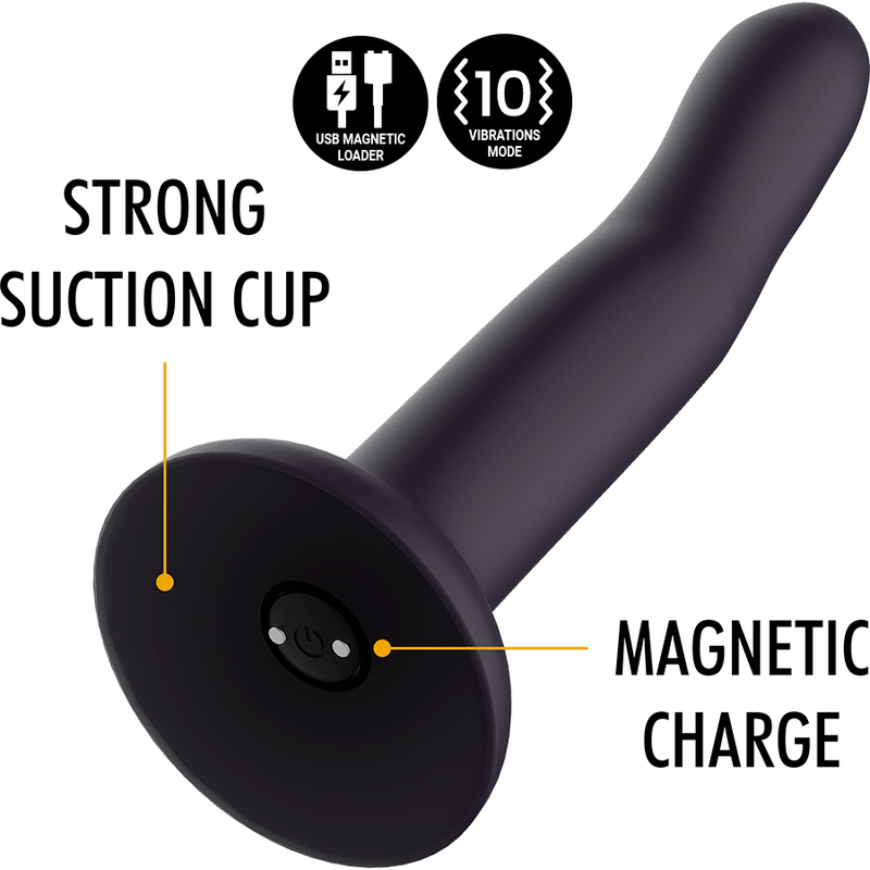 Alternative view of MYTHOLOGY - DUMAN MYSTIC DILDO L - VIBRATOR COMPATIBLE WITH WATCHME WIRELESS TECHNOLOGY