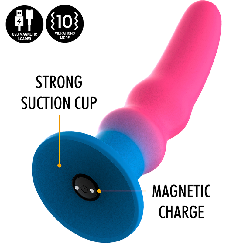 Alternative view of MYTHOLOGY - KUNO UTOPIA DILDO M - VIBRATOR COMPATIBLE WITH WATCHME WIRELESS TECHNOLOGY