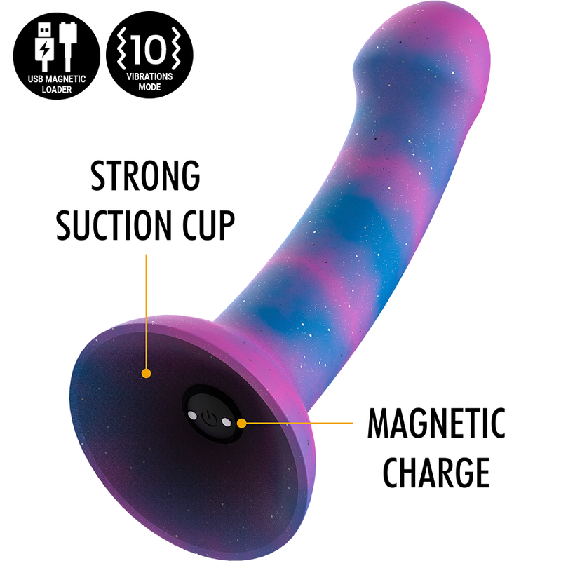 MYTHOLOGY - DION GALACTIC DILDO M - VIBRATOR WATCHME WIRELESS TECHNOLOGY COMPATIBLE - Bild 3