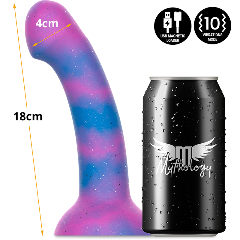 MYTHOLOGY - DION GALACTIC DILDO M - VIBRATOR WATCHME WIRELESS TECHNOLOGY COMPATIBLE - Bild 4