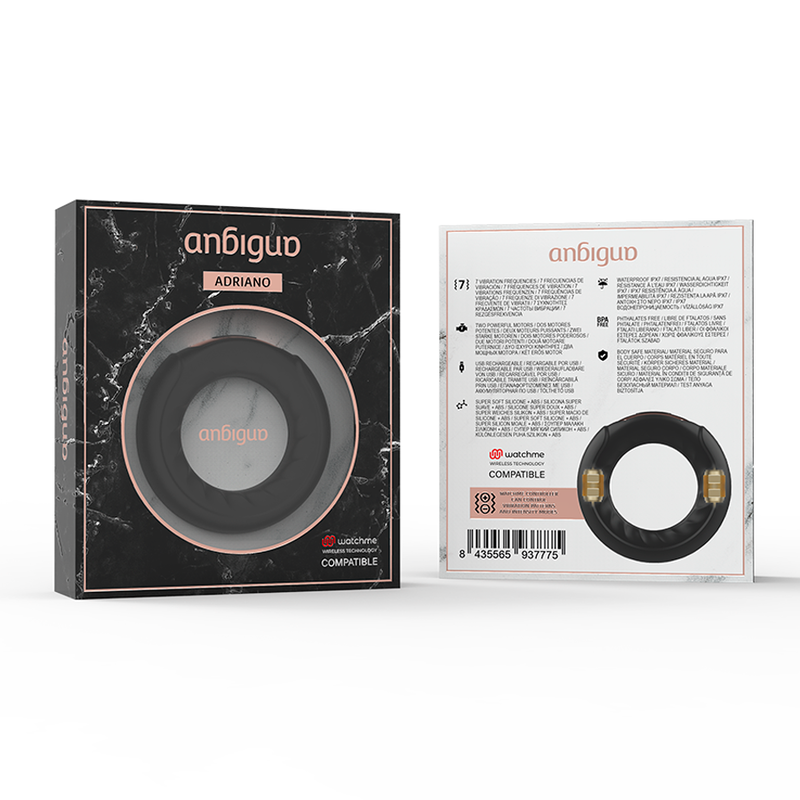 ANBIGUO - ADRIANO VIBRATING RING + WATCHME REMOTE CONTROL - Bild 7