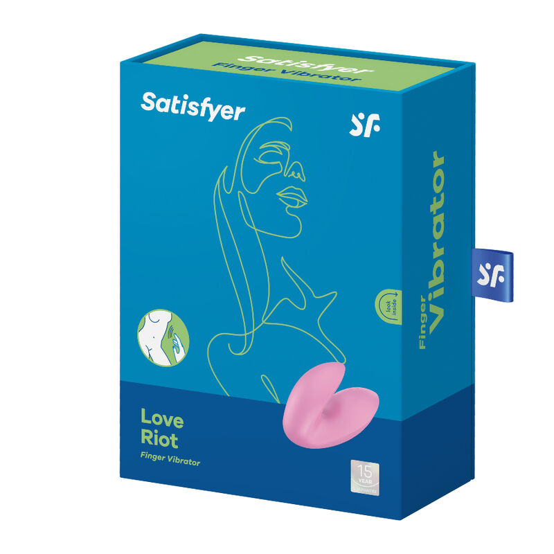 SATISFYER - LOVE RIOT FINGER VIBRATOR PINK - Bild 4