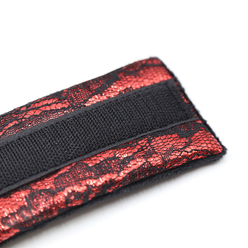 OHMAMA FETISH - VELVET HANDCUFFS WITH NYLON TAPE - Bild 9