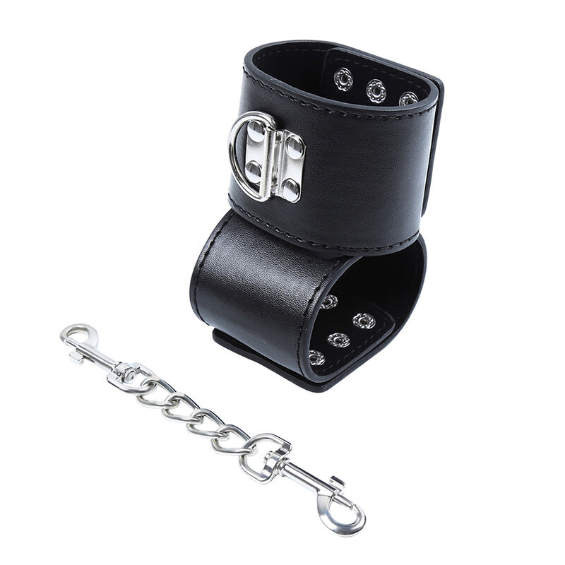 OHMAMA FETISH - WRIST RESTRAINTS SNAP FASTEN METAL - Bild 4