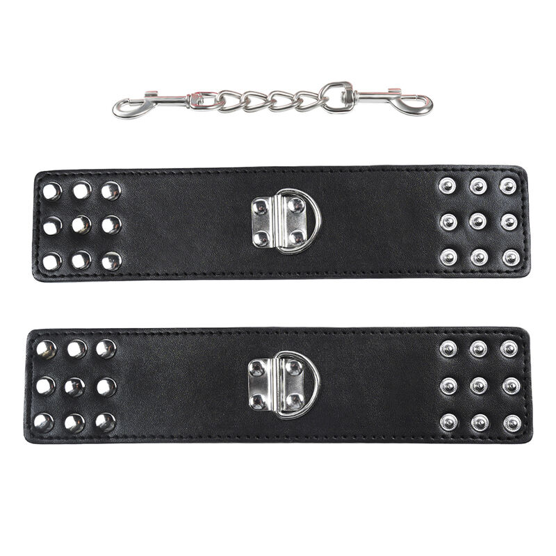 OHMAMA FETISH - WRIST RESTRAINTS SNAP FASTEN METAL - Bild 5