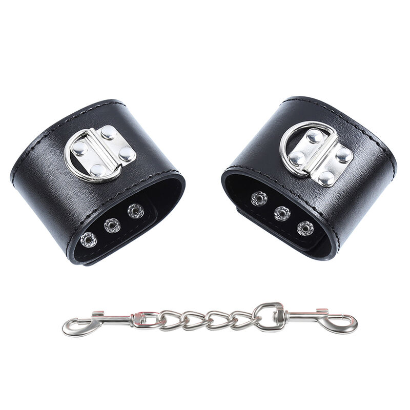 OHMAMA FETISH - WRIST RESTRAINTS SNAP FASTEN METAL - Bild 7