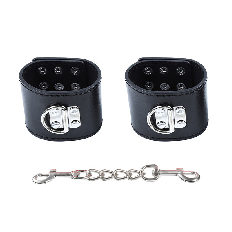 OHMAMA FETISH - WRIST RESTRAINTS SNAP FASTEN METAL - Bild 8