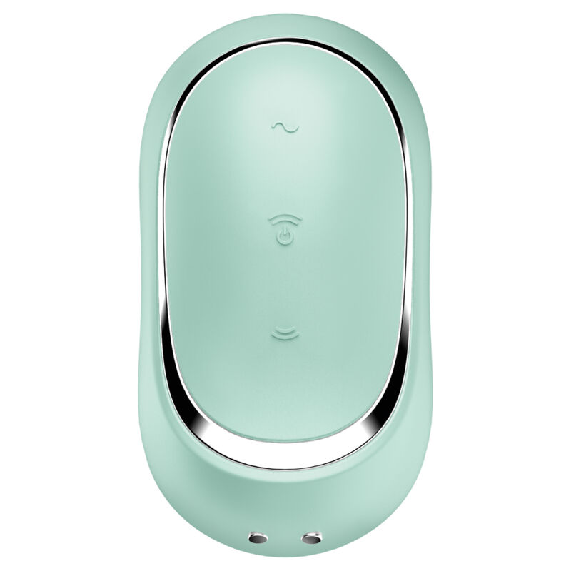 SATISFYER - PRO TO GO 2 DOUBLE AIR PULSE STIMULATOR & VIBRATOR GREEN - Bild 3
