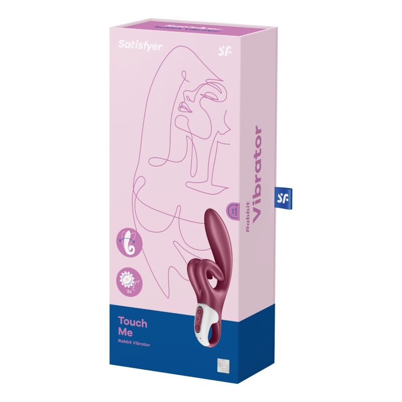 SATISFYER - TOUCH ME RABBIT VIBRATION RED - Bild 4