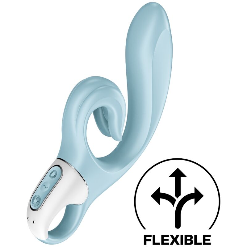 Alternative view of SATISFYER - LOVE ME RABBIT VIBRATION BLUE