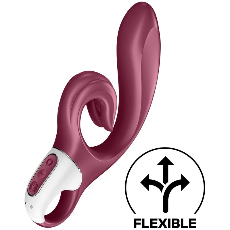 Alternative view of SATISFYER - LOVE ME RABBIT VIBRATION RED