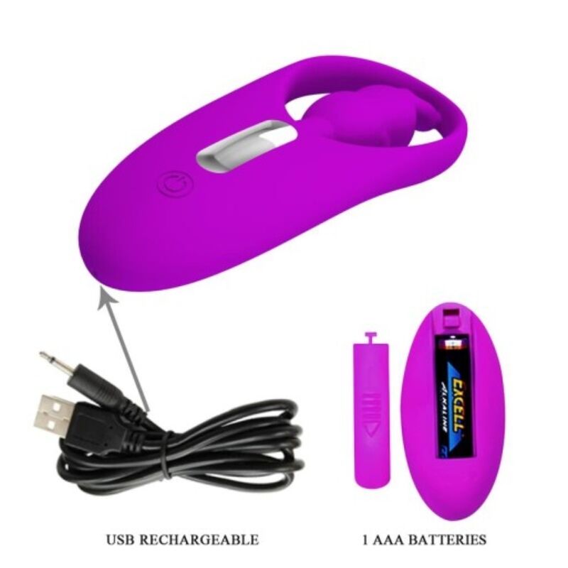 PRETTY LOVE - WILD RABBIT STIMULATOR FOR PANTIES WITH REMOTE CONTROL LILAC - Bild 4