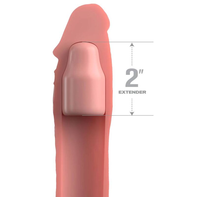 Alternative view of FANTASY X- TENSIONS - PIPEDREAMS SLEEVE 20,32 CM + 5,00 CM INCH PLUG SKIN