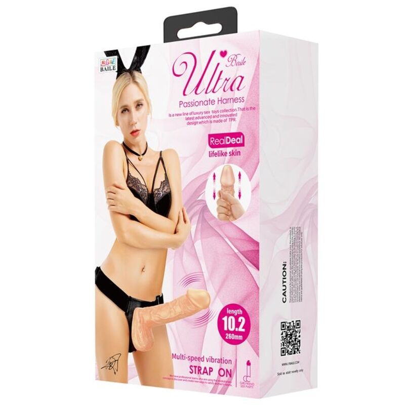 BAILE - ULTRA PASSIONATE HARNESS 26 CM NATURAL - Bild 4