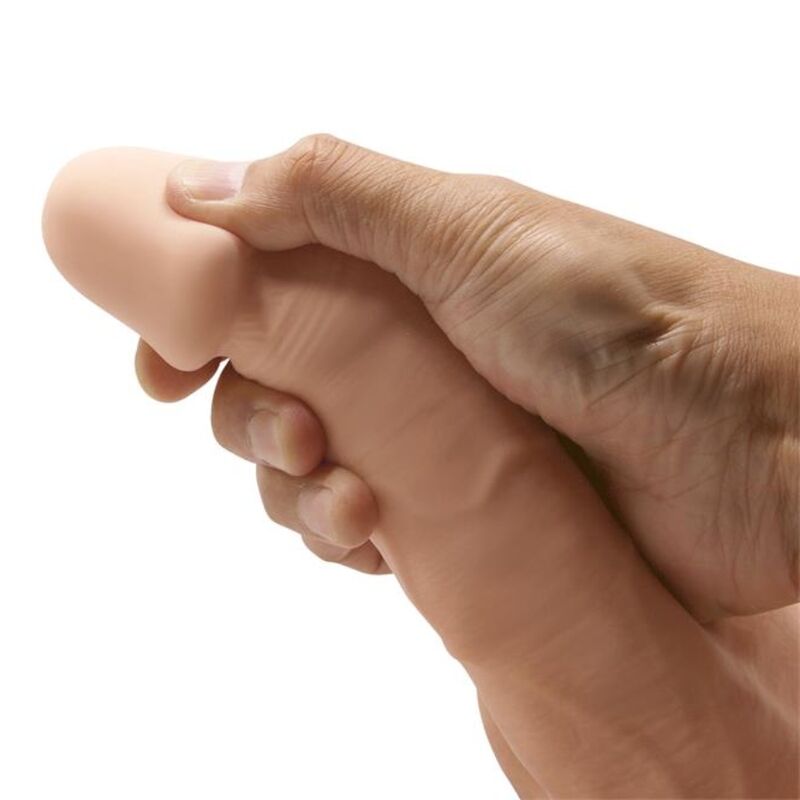 BAILE - BEAUTIFUL ENCOUNTER BAHAMUT FLEXIBLE REALISTIC DILDO 21.8 CM NATURAL - Bild 5