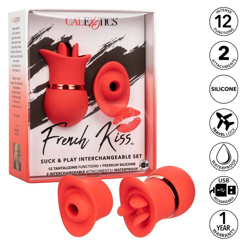 Alternative view of CALEXOTICS - FRENCH KISS SUCK & PLAY SET