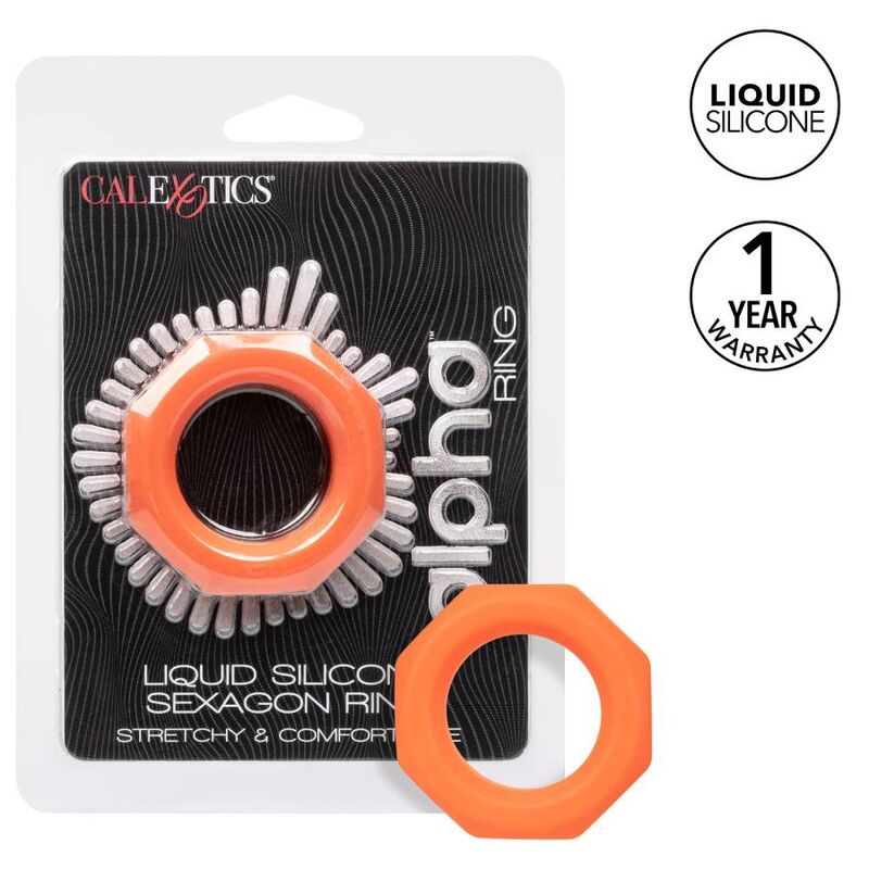 Alternative view of CALEXOTICS - ALPHA SEXAGON RING ORANGE