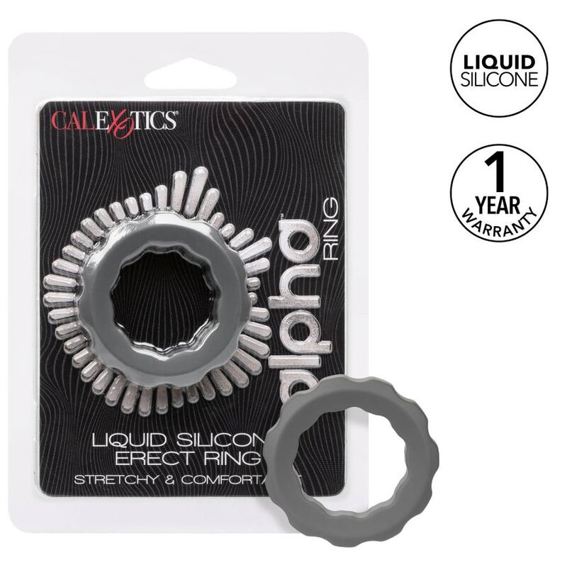 Alternative view of CALEXOTICS - ALPHA ERECT RING GREY