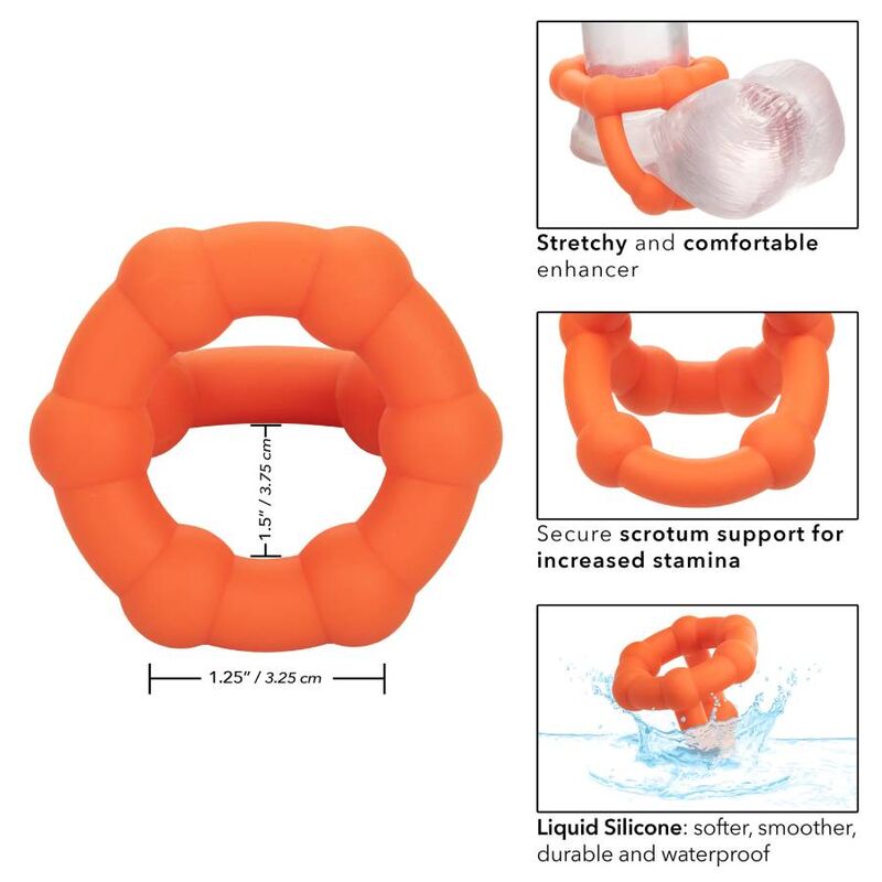 CALEXOTICS - ALPHA ALL STAR RING ORANGE - Bild 10