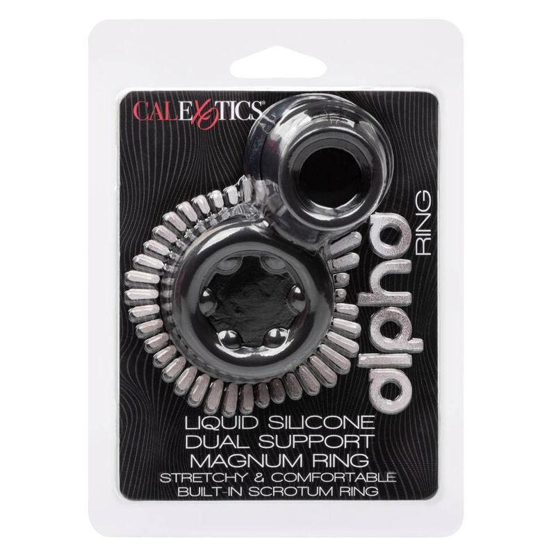 CALEXOTICS - ALPHA DUAL MAGNUM RING BLACK - Bild 8