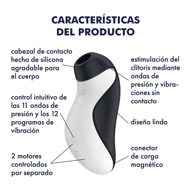 SATISFYER - ORCA AIR PULSE STIMULATOR + VIBRATION - Bild 5