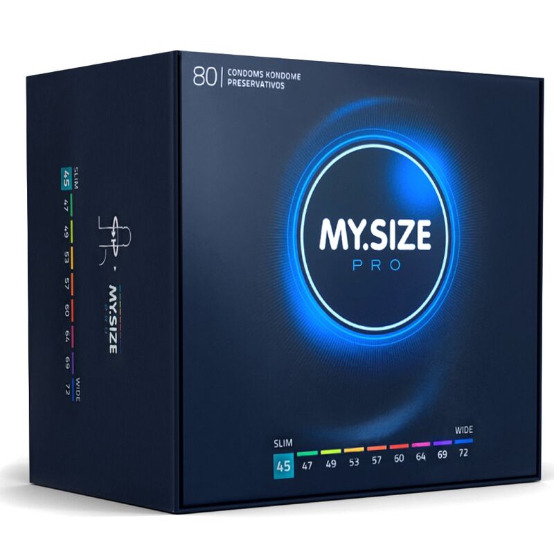 Alternative view of MY SIZE - PRO CONDOMS 45 MM 80 UNITS