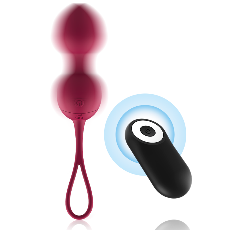 CICI BEAUTY - PREMIUM SILICONE 3 VIBRATING KEGEL BEADS REMOTE CONTROL - Bild 4