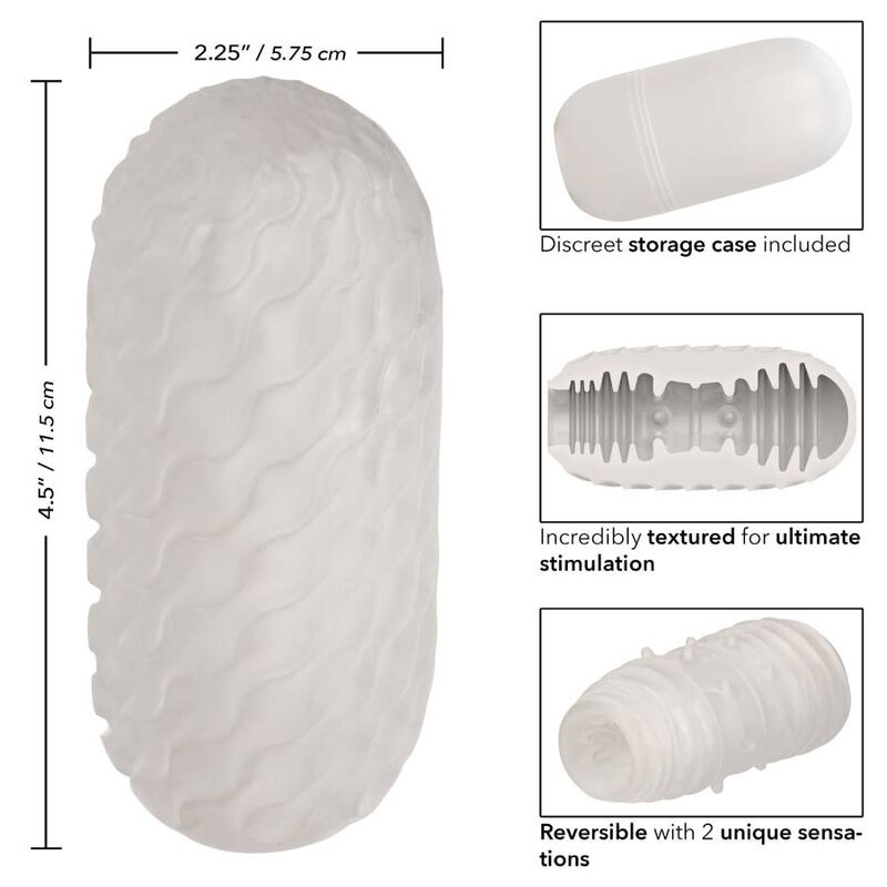 CALEXOTICS - REVERSIBLE RIBBED STROKER - Bild 4