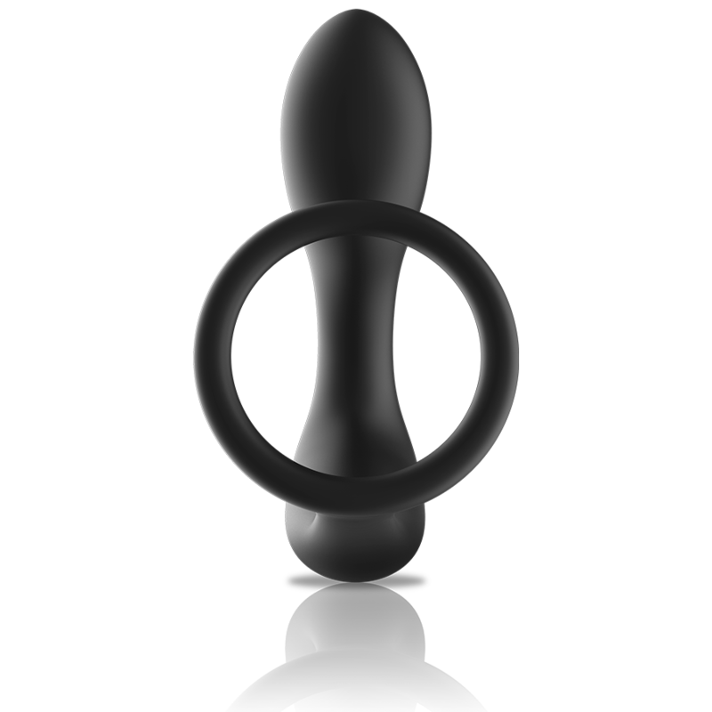 BLACK&SILVER - REMOTE CONTROL ANAL MASSAGER RECHARGEABLE SILICONE BLACK - Bild 5