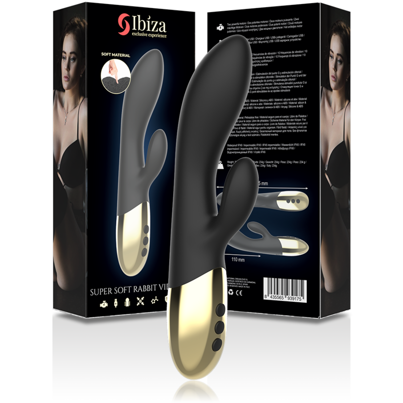 IBIZA - SUPER SOFT RABBIT VIBRATOR - Bild 8