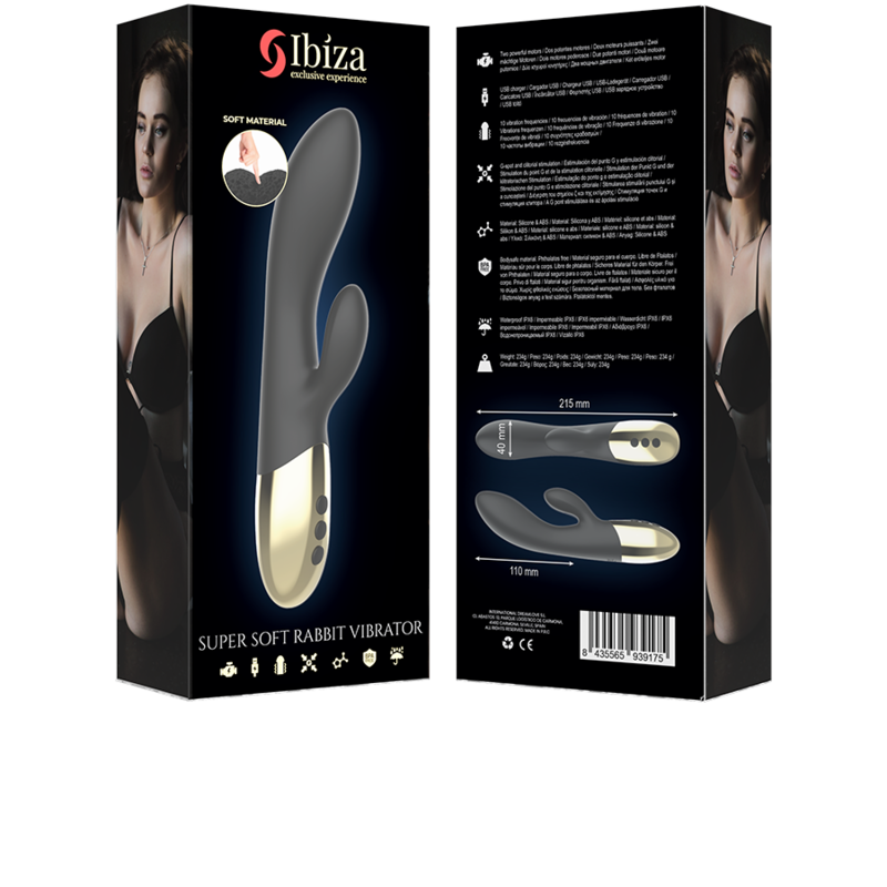 IBIZA - SUPER SOFT RABBIT VIBRATOR - Bild 9