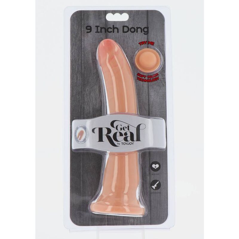 GET REAL - DUAL DENSITY DONG 20,5 CM SKIN - Bild 3