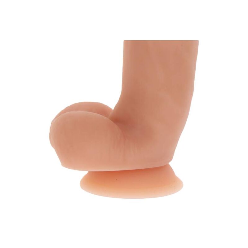 GET REAL - SILICONE DILDO 18 CM W BALLS SKIN - Bild 3