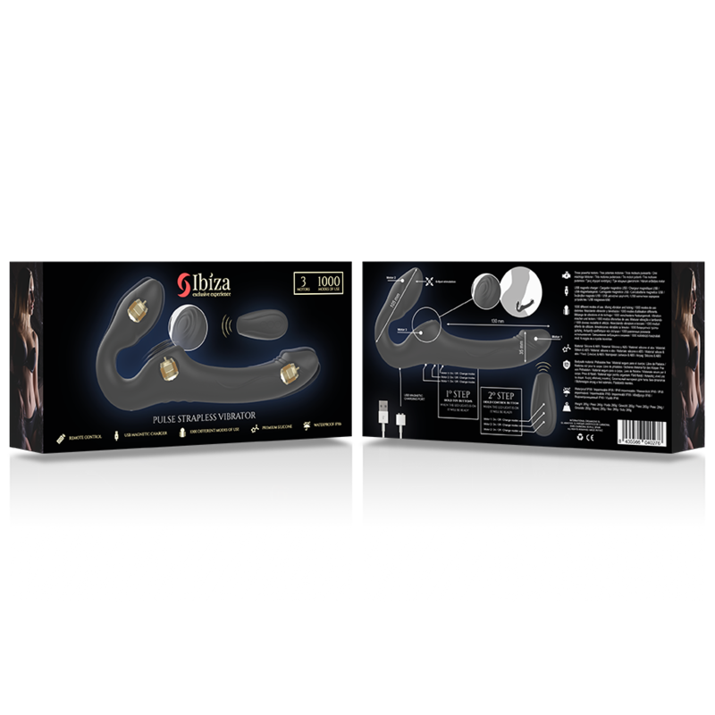 IBIZA - STRAPLESS VIBRATOR WITH REMOTE CONTROL PUSH BUTTON - Bild 9