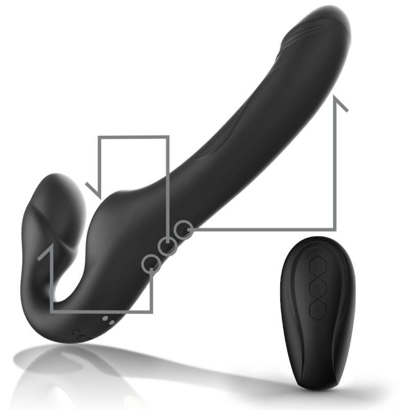 IBIZA - STRAPLESS VIBRATOR WITH REMOTE CONTROL PUSH BUTTON - Bild 3