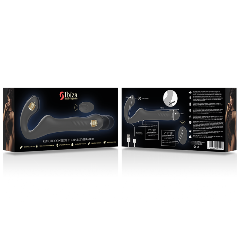 IBIZA - REMOTE CONTROL STRAPLESS VIBRATOR UP & DOWN - Bild 9