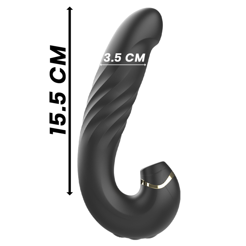 IBIZA - CLIP UP & DOWN + VIBRATOR + CLITORIS SUCTION - Bild 3