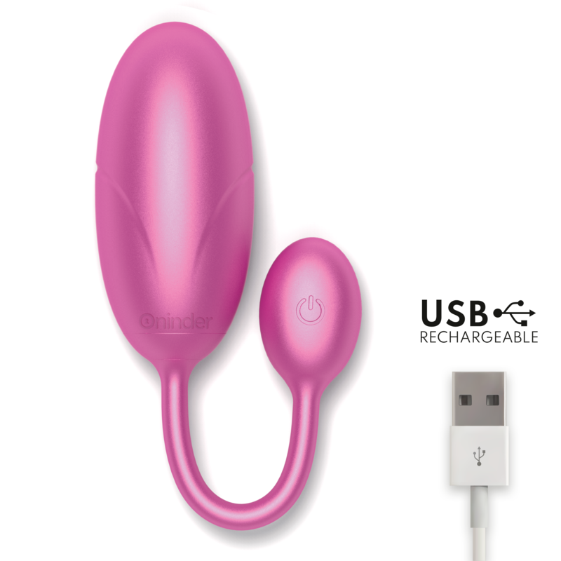 ONINDER - TOKYO VIBRATING EGG PINK 7.5 X 3.2 CM FREE APP - Bild 6