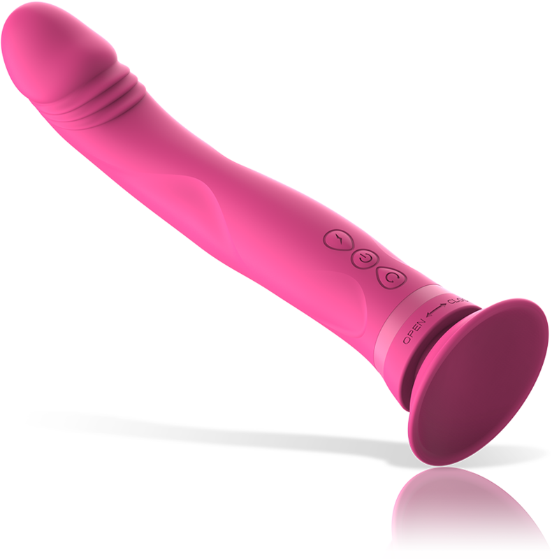 INTENSE - MICHELANGELO PINK SILICONE VIBRATOR DILDO - Bild 4
